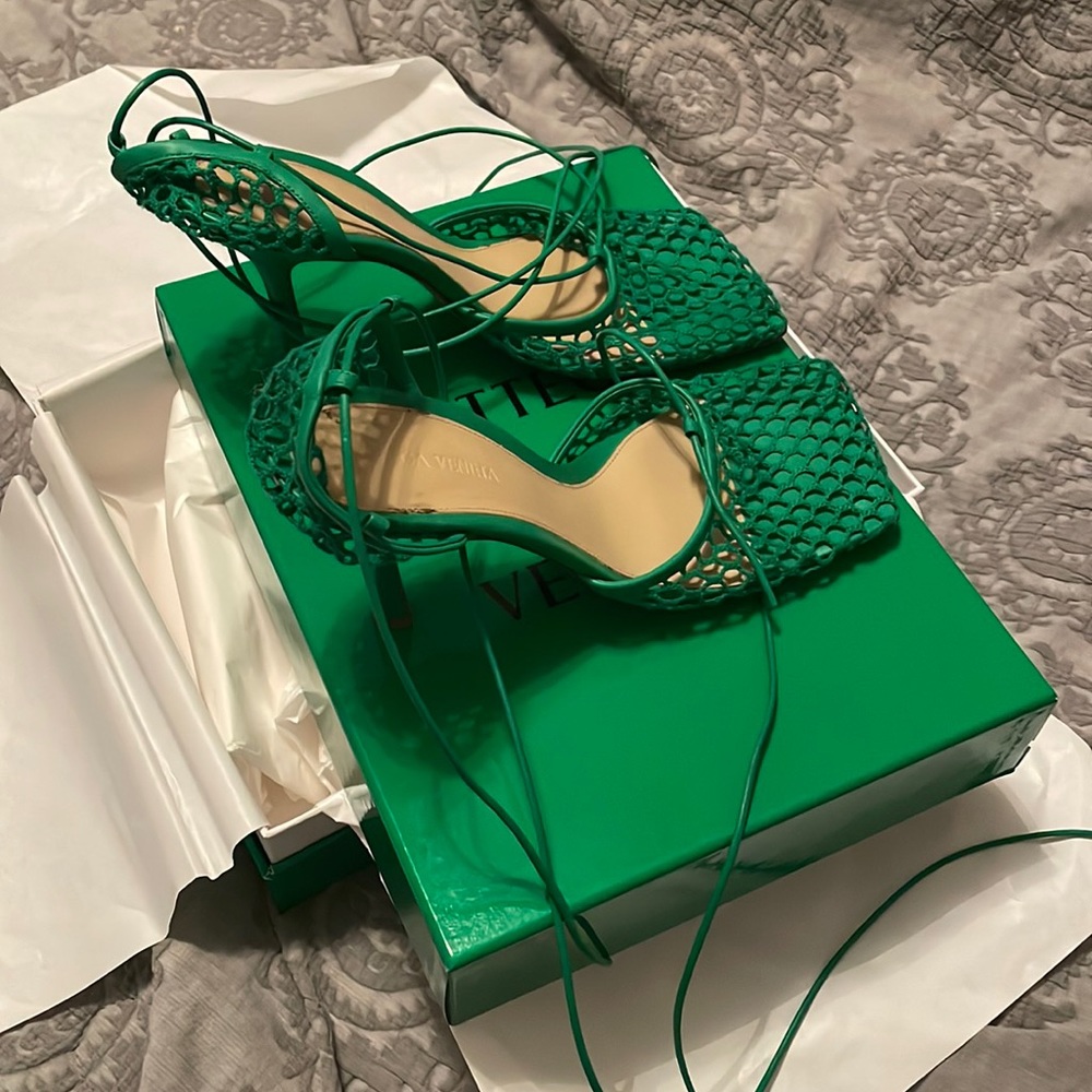 Bottega Véneta mesh heels size 39.5